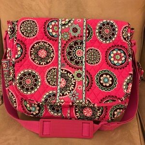 Vera Bradley crossbody briefcase/laptop bag.
